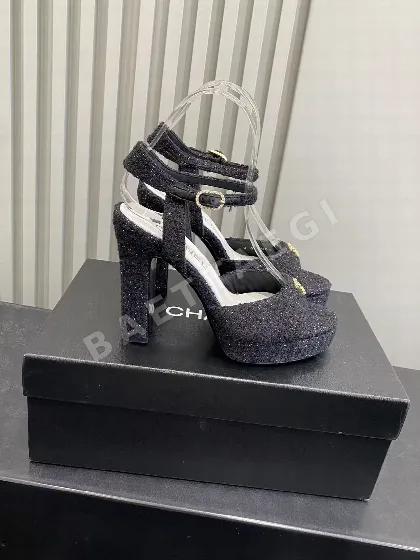 샤넬 청키 플랫폼 샌들 96196