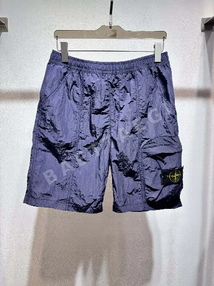 스톤아일랜드 메탈 나일론 포켓 반바지 51037