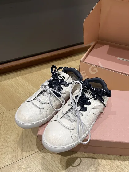 미우미우 엘라스틱 커프 캐주얼 슈즈 96144