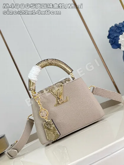 루이비통 카푸신 미니 핸드백 브라운 M48865 31950