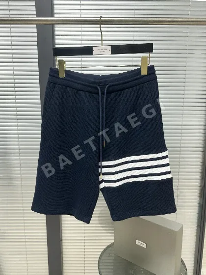 톰브라운 면 와플 원단 남성 반바지 WT241837