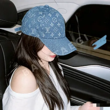 루이비통 데님 모노그램 베이스볼 캡 186299