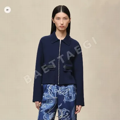 에르메스 클래식 라펠 울 자켓 117712