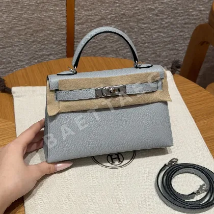 에르메스 켈리 미니 2 앱송 가죽 가방 144675