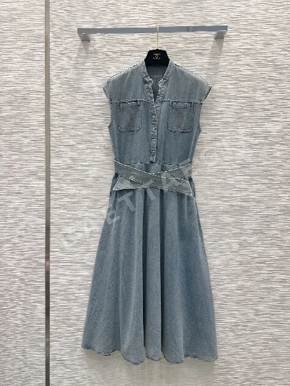 샤넬 데님 여성 원피스 103727