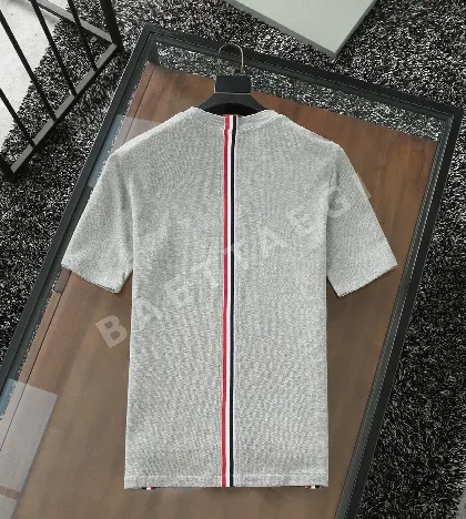 톰브라운 웨빙 디테일 남성 반팔 티셔츠 50469