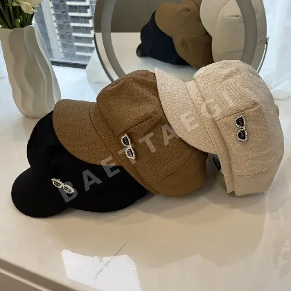 미우미우 팔각 베레모 모자 80977