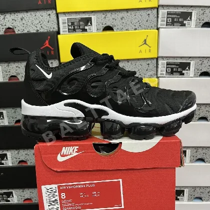 나이키 [OT] 에어 베이퍼맥스 플러스 블랙 화이트 924463-010 201594 Nike Air VaporMax Plus