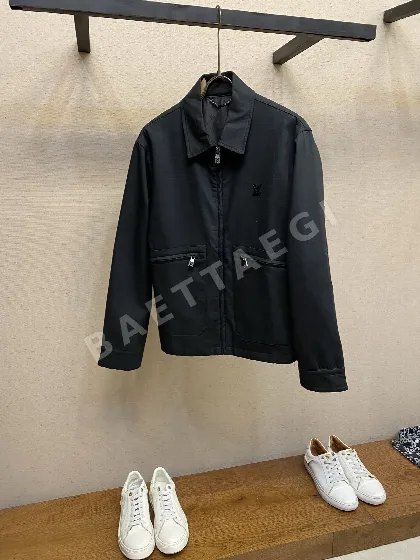 루이비통 코튼 지퍼 포켓 워크 자켓
