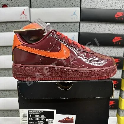 나이키 [YH] 에어 포스 1 로우 IO4489-601 201693 Nike Air Force 1 Low Patent Leather Dark