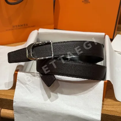 에르메스 조키 버클 에프슨 가죽 벨트 175450