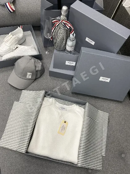 톰브라운 남성 와플 원단 반팔 티셔츠 50207