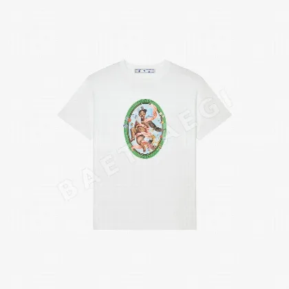 오프화이트 남성 반팔 티셔츠 87722