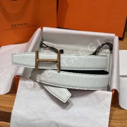 에르메스 리버시블 엡솜 가죽 벨트 175496