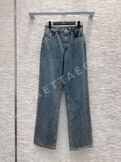 디올 데님 여성 바지 153650