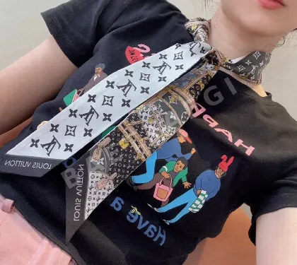 루이비통 더블 레이어 실크 스카프 146399