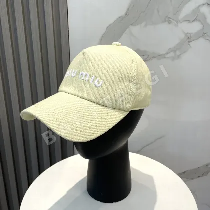 미우미우 자수 야구모자 118861