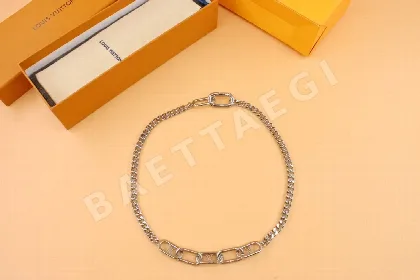루이비통 미니 시그니처 체인 목걸이 64158