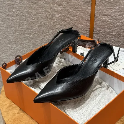 에르메스 힐 블랙 가죽 189029