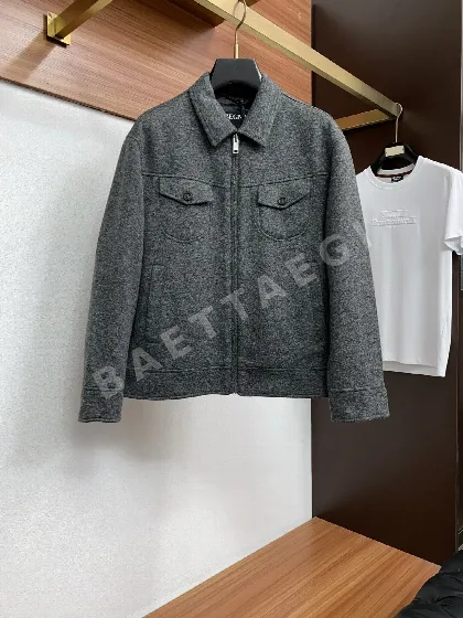 제냐 울 슬림핏 남성 자켓 159990