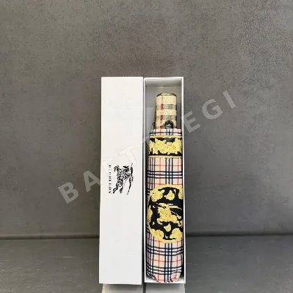버버리 3단 접이식 자동 우산 85479