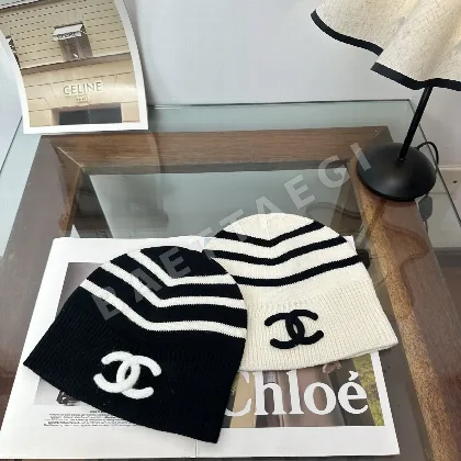 샤넬 니트 비니 모자 185639