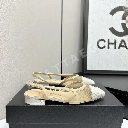 샤넬 클래식 플랫 슬링백 샌들 98353