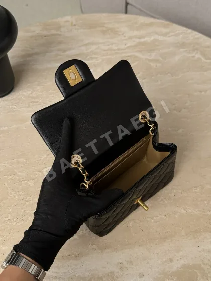 샤넬 25B 더블 C 블랙 가방 33331