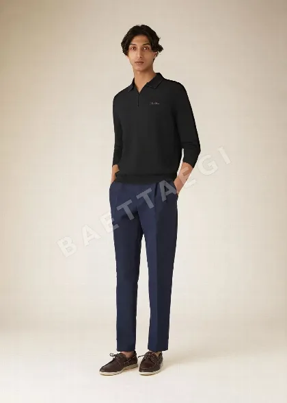 로로피아나 울 혼방 남성 니트 157210