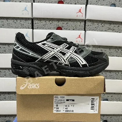 아식스 [VP] 젤 1130 1201A906-001 200551 Asics Gel-1130 Black Pure Silver