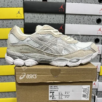 아식스 [RT] 젤 NYC 1201A789-105 200359 Asics Gel-NYC White Oyster Grey