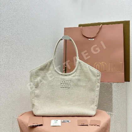 미우미우 코듀로이 언더암백 68168