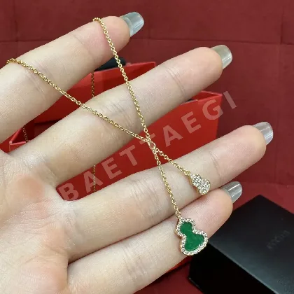 키린 쌍호박 장식 목걸이 178657