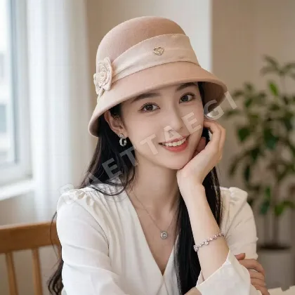 샤넬 캐시미어 버킷햇 185430