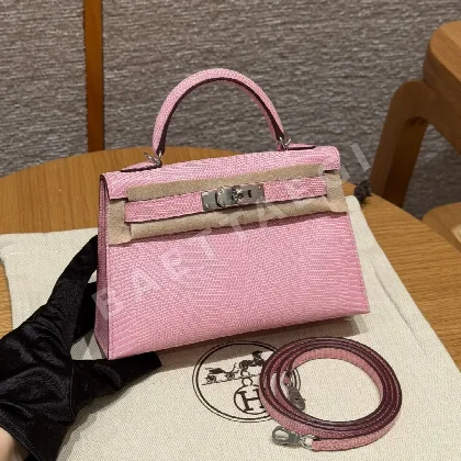 에르메스 켈리미니 2 도마뱀 가죽 가방 164227