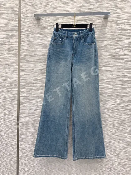 샤넬 3D 테일러드 슬림 여성 바지