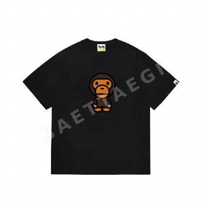 베이프 고밀도 코튼 남성 반팔 티셔츠 90683