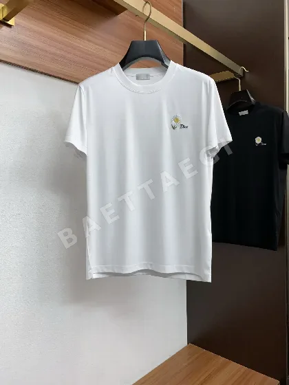 디올 남성 코튼 반팔 티셔츠 47572