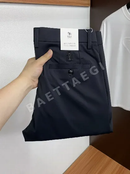 브루넬로쿠치넬리 남성 수트 캐주얼 바지