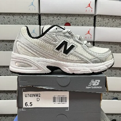 뉴발란스 [XY] 740 U740NW2 202068 New Balance 740 White Silver Metallic Navy