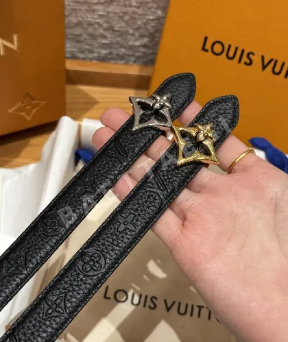루이비통 플라워그램 20mm 리버시블 벨트 173497