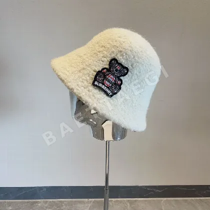 버버리 울 버킷햇 모자 81929