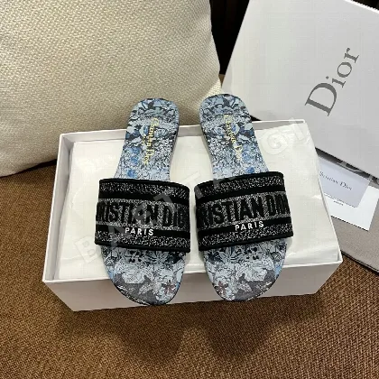 디올 자수 슬리퍼 141804