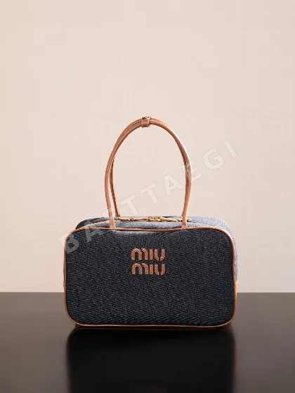 미우미우 데님 브리프케이스 가방 68692