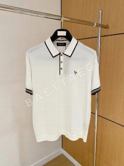 로로피아나 남성 린넨 반팔 티셔츠 115014