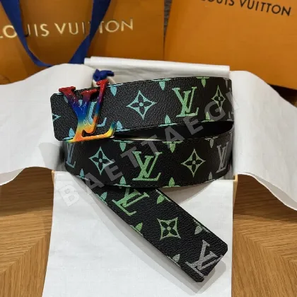 루이비통 모노그램 엠보싱 리버시블 벨트 172488