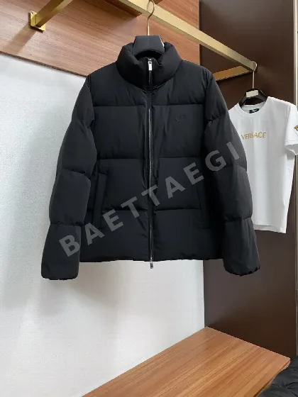 디올 스탠드카라 컬러 블록 남성 패딩 205744