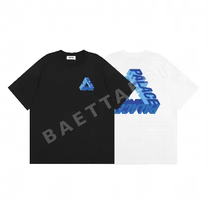 팔라스 3D 컬러풀 문자 반팔 티셔츠 89709