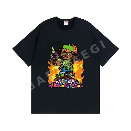 슈프림 Molotov Kid 남성 반팔 티셔츠 87452