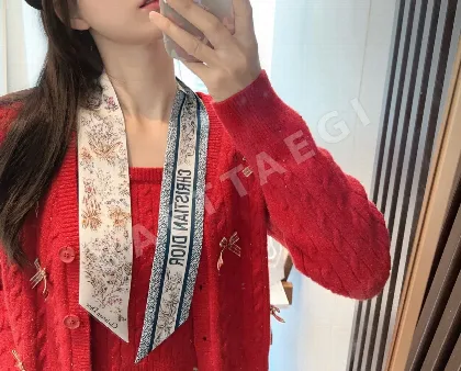 디올 밀레피오레 실크 스카프 146392